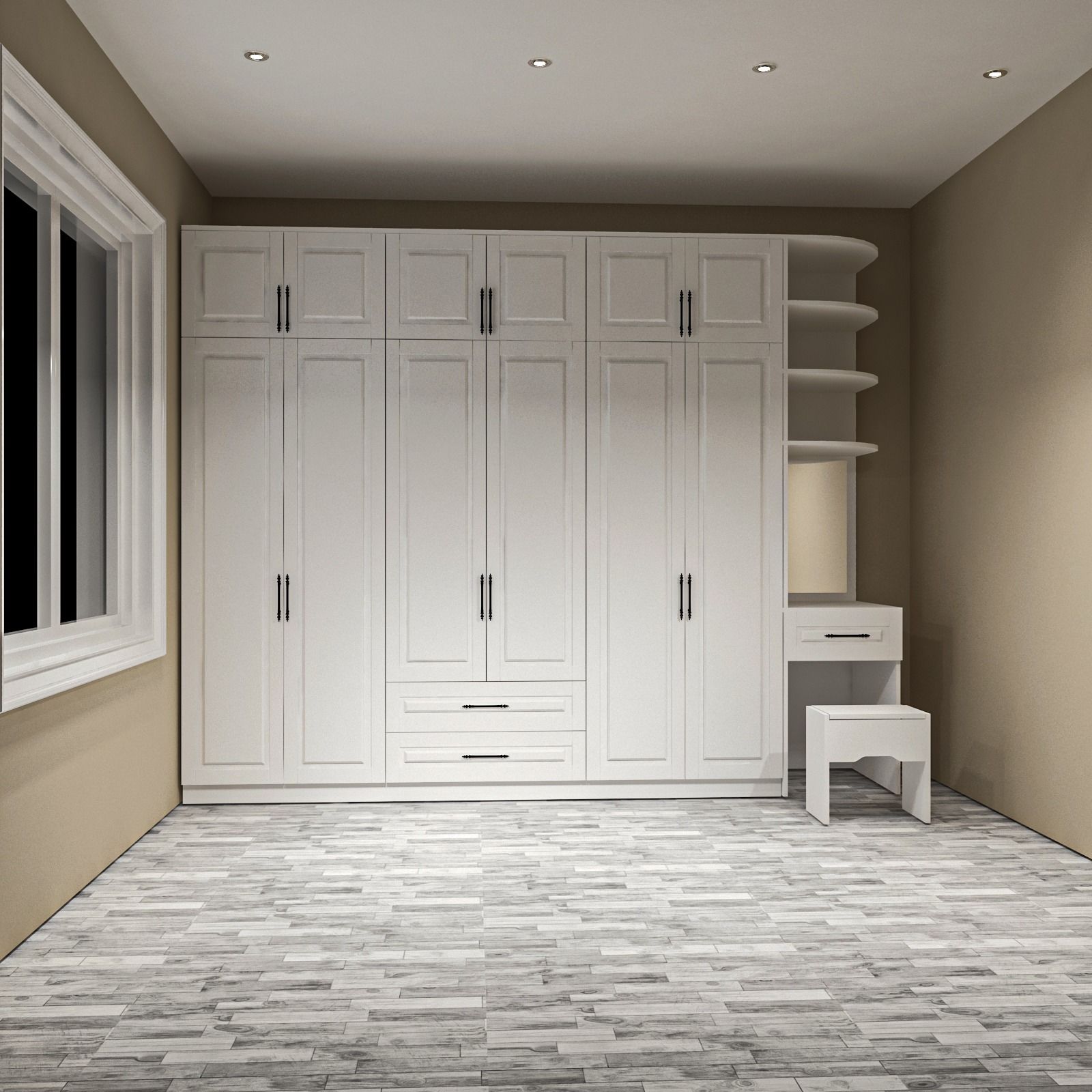 Snowy Makyaj Masalı Gardrop