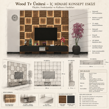 Wood Tv Ünitesi