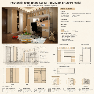 Fantastik Genç Odası Takımı
