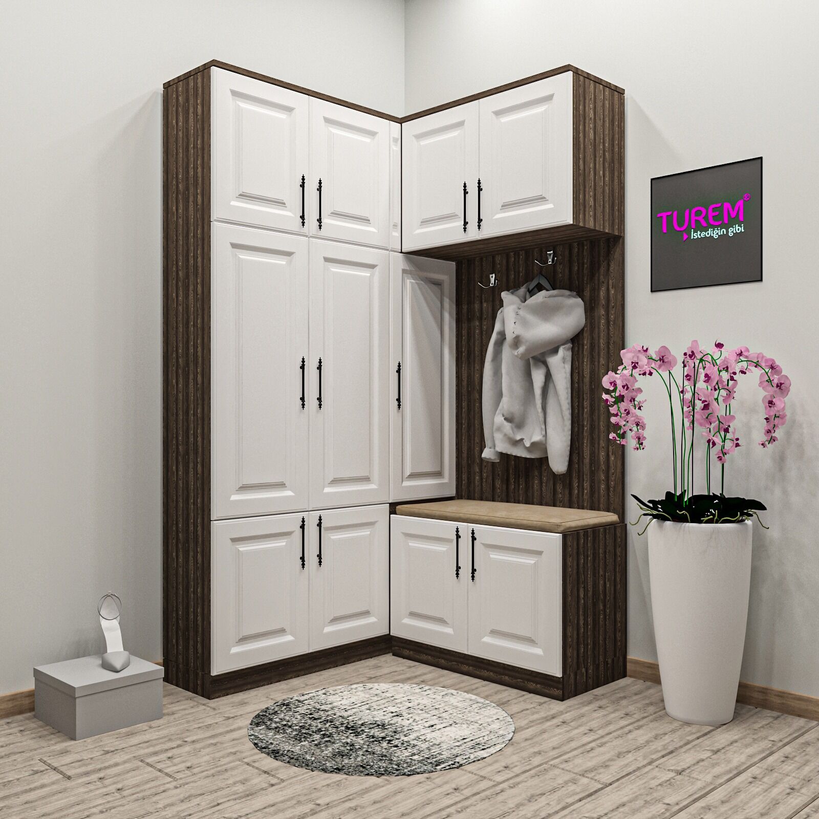 Quart Özel Tasarım Portmanto