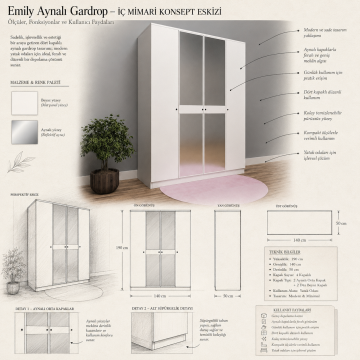 Emily Aynalı Gardrop