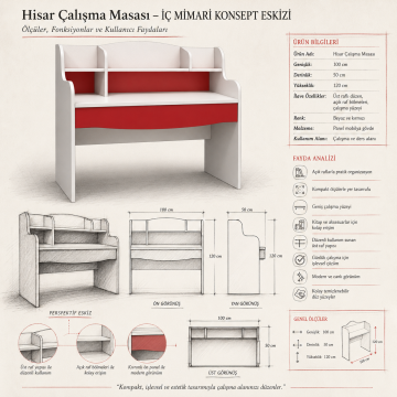 Hisar Çalışma Masası