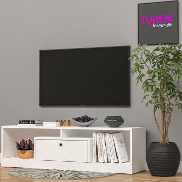 Kar Beyaz Tv Sehpası