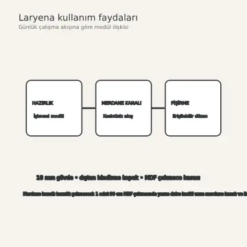 Laryena Doğal Ceviz MDF Merdane Kanallı Hazırlık Çekmeceli Paralel Mutfak Dolabı