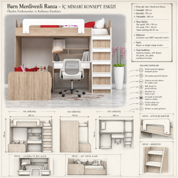 Barn Merdivenli Ranza
