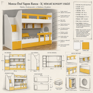 Monza Özel Yapım  Ranza