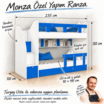 Monza Özel Yapım  Ranza