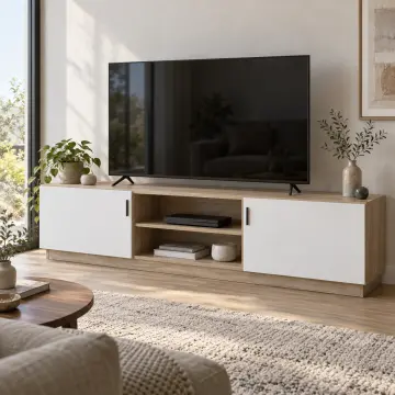Lina 180 Sonoma Beyaz TV Ünitesi