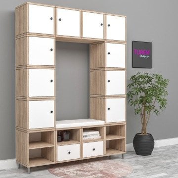 Colerfull Çok Amaçlı Dolap