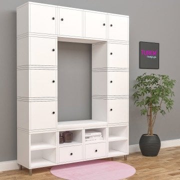 Colerfull Çok Amaçlı Dolap