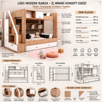 Lüks Modern Ranza