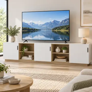 Rota 200 Sonoma Beyaz TV Ünitesi