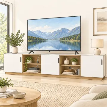 Rota 200 Sonoma Beyaz TV Ünitesi