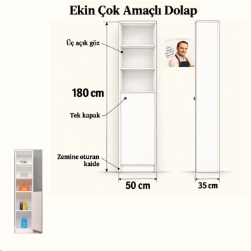 Ekin Çok Amaçlı Dolap