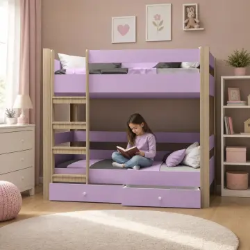 Melodi Çekmeceli Ranza