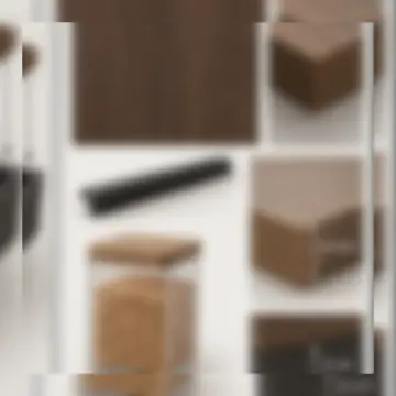 Tormira Dumanlı Ceviz MDF İki Kademeli Kuru Gıda Platformlu Paralel Mutfak Dolabı