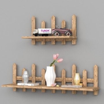 Dante Dekoratif Çit Raf