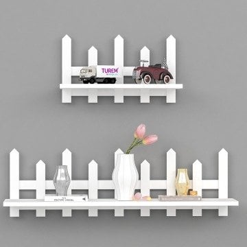 Dante Dekoratif Çit Raf