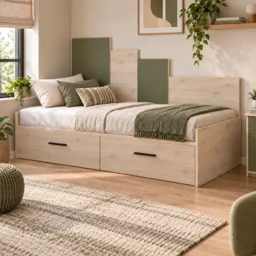 Asim 90x190 Çekmeceli Sedir