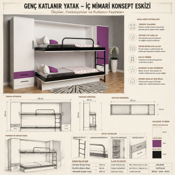 Genç Katlanır Yatak