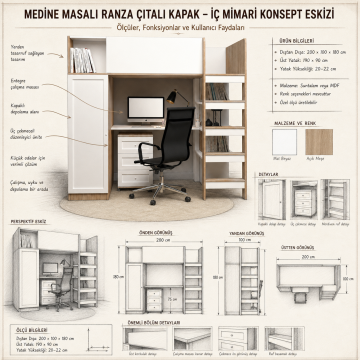 Medine Masalı Ranza Çıtalı Kapak
