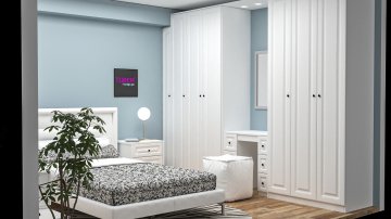 Aygül Yatak Odası Takımı Mdf