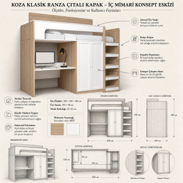 Koza Klasik Ranza Membran Kapak