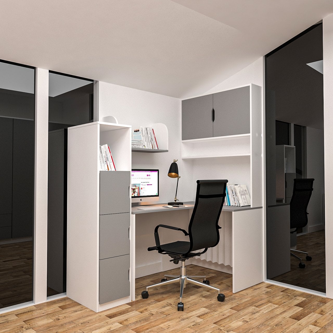 Grey Mix Çalışma Masası