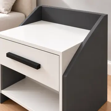 Yamaç 45 Tek Çekmeceli Raflı Komodin