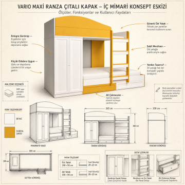 Vario Maxi Ranza Çıtalı Kapak