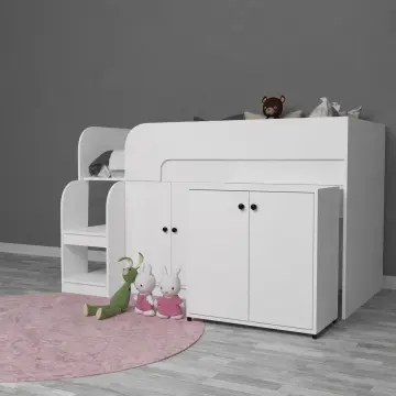 Pink Çalışma Masalı Ranza