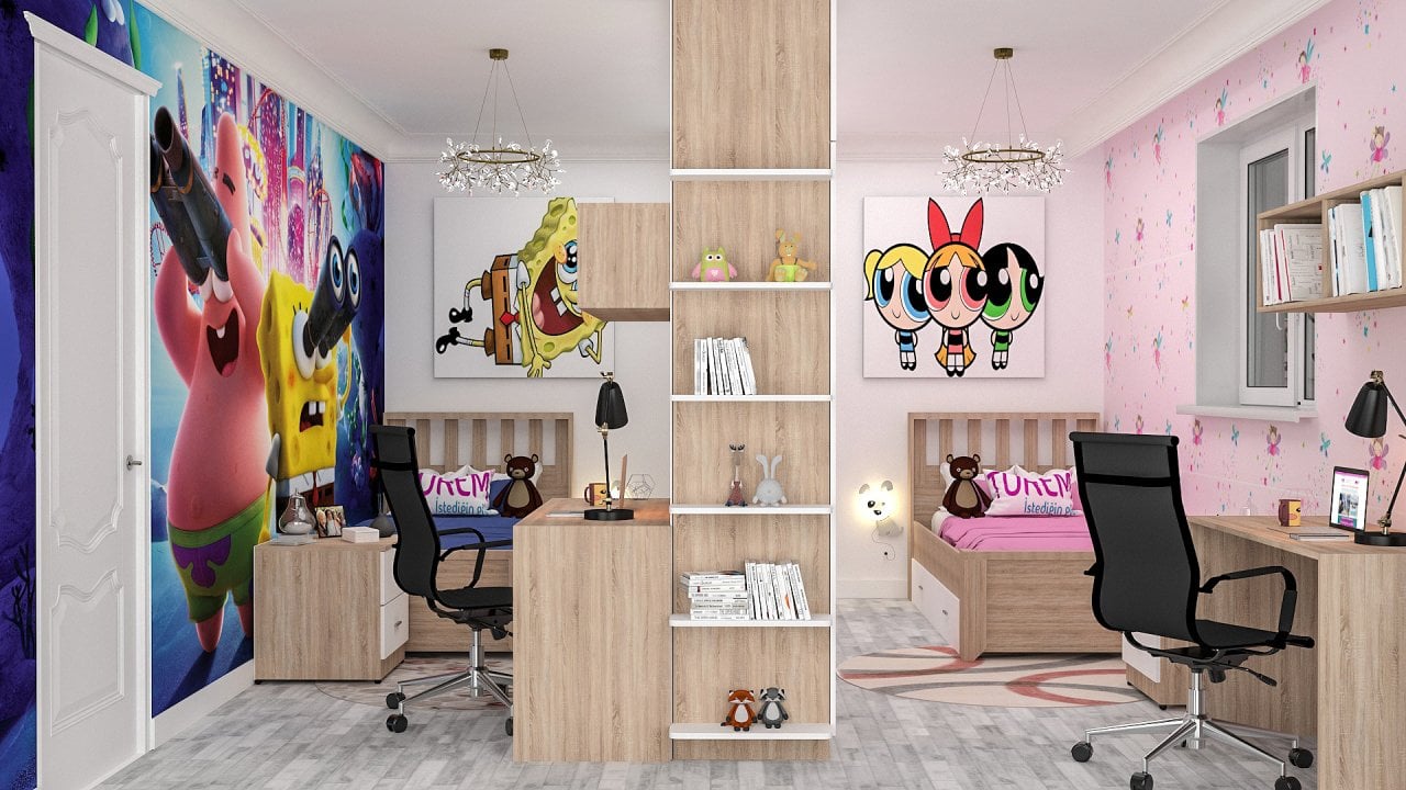 Çiftli Kardeş Odası Takımı