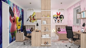 Çiftli Kardeş Odası Takımı