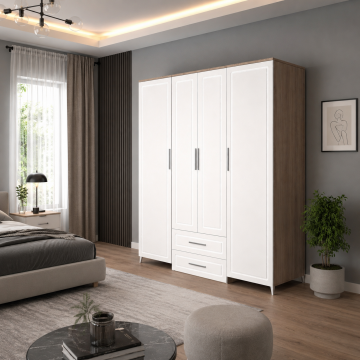 4 Kapılı Trend Gardrop Membran Kapak