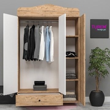 Baby 3 Kapılı Dolap