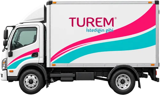 Turem Mobilya teslimat kamyonu