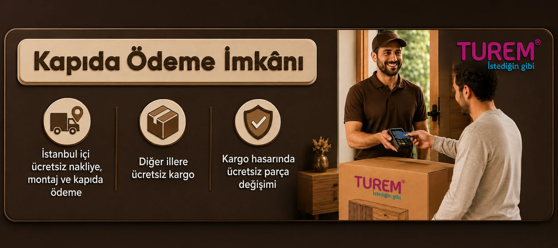 Kapıda Ödeme İmkânı