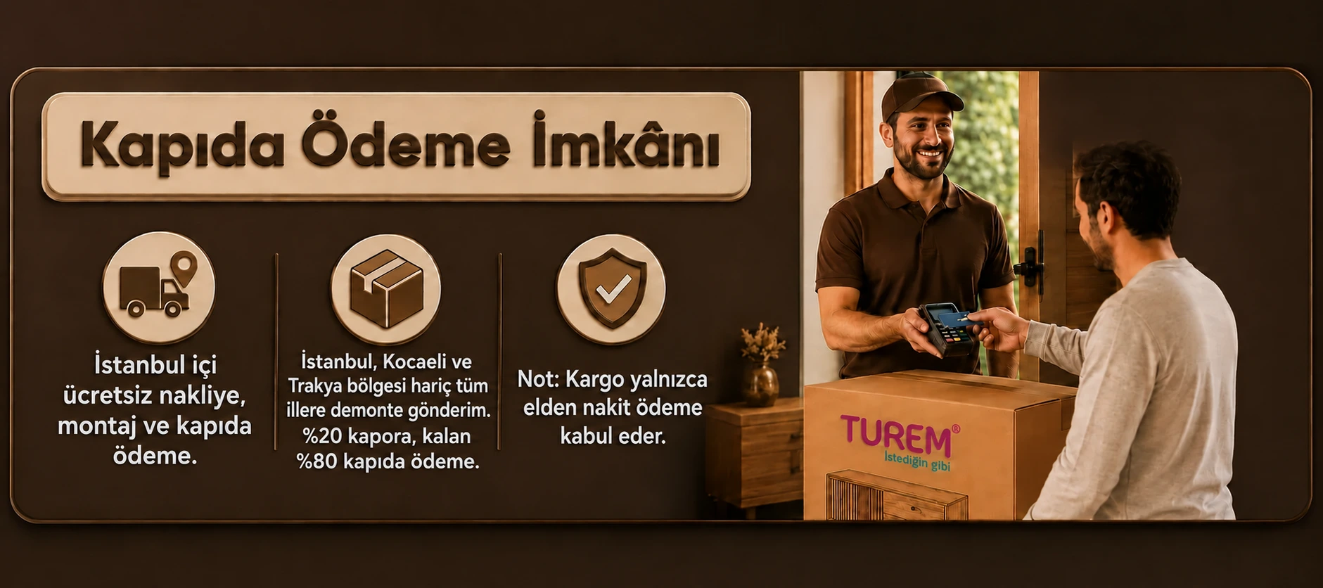 Kapıda Ödeme İmkânı