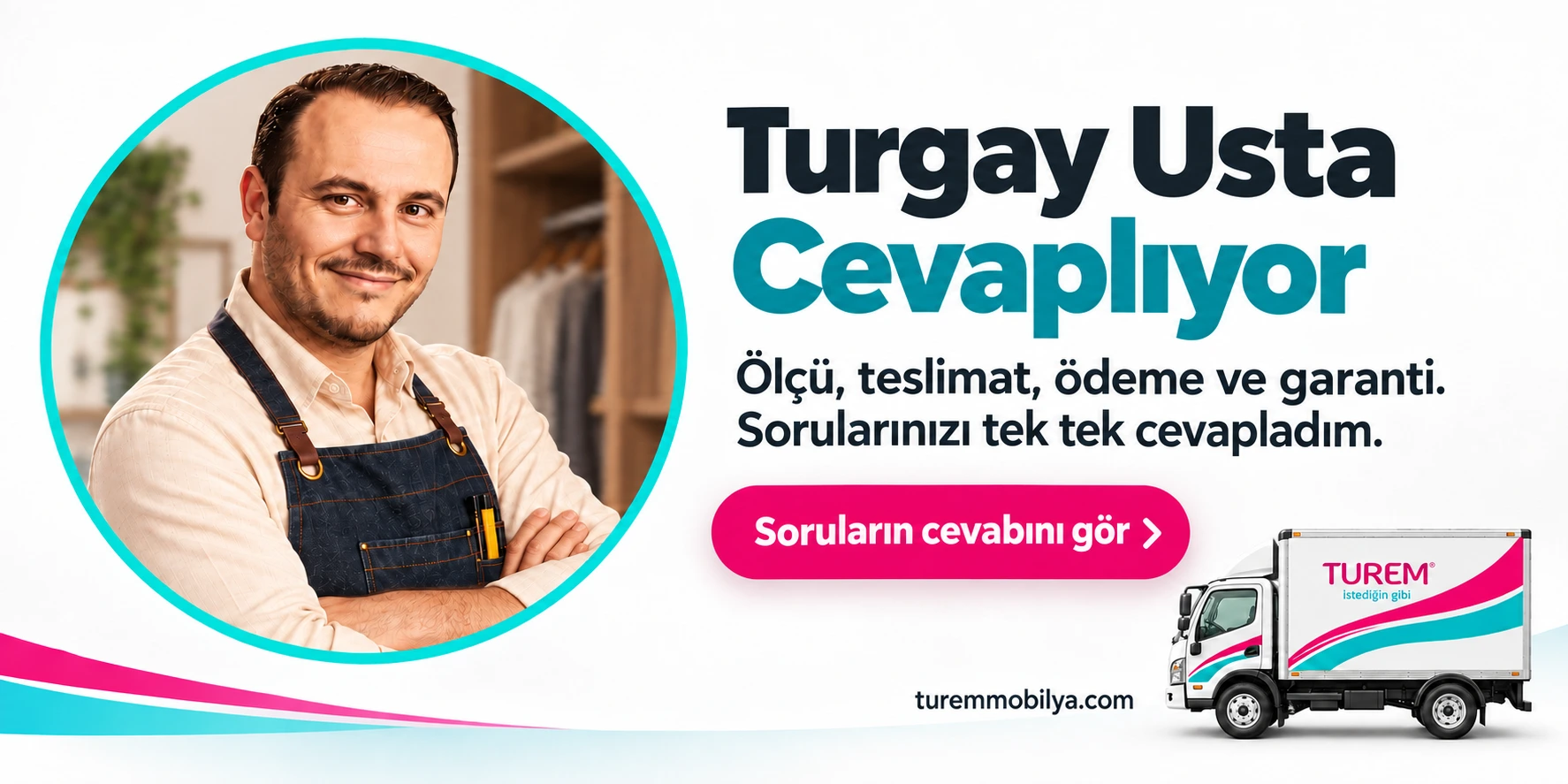 Turgay Usta Cevaplıyor — Ölçü, teslimat, ödeme ve garanti